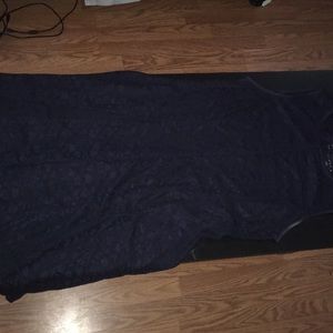 Formal navy blue/purple dress